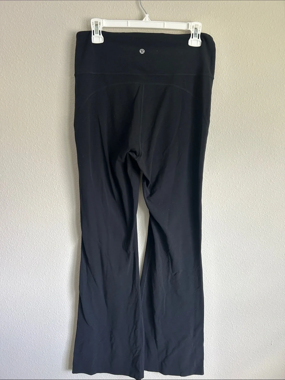 Lululemon black high waist flared leggings